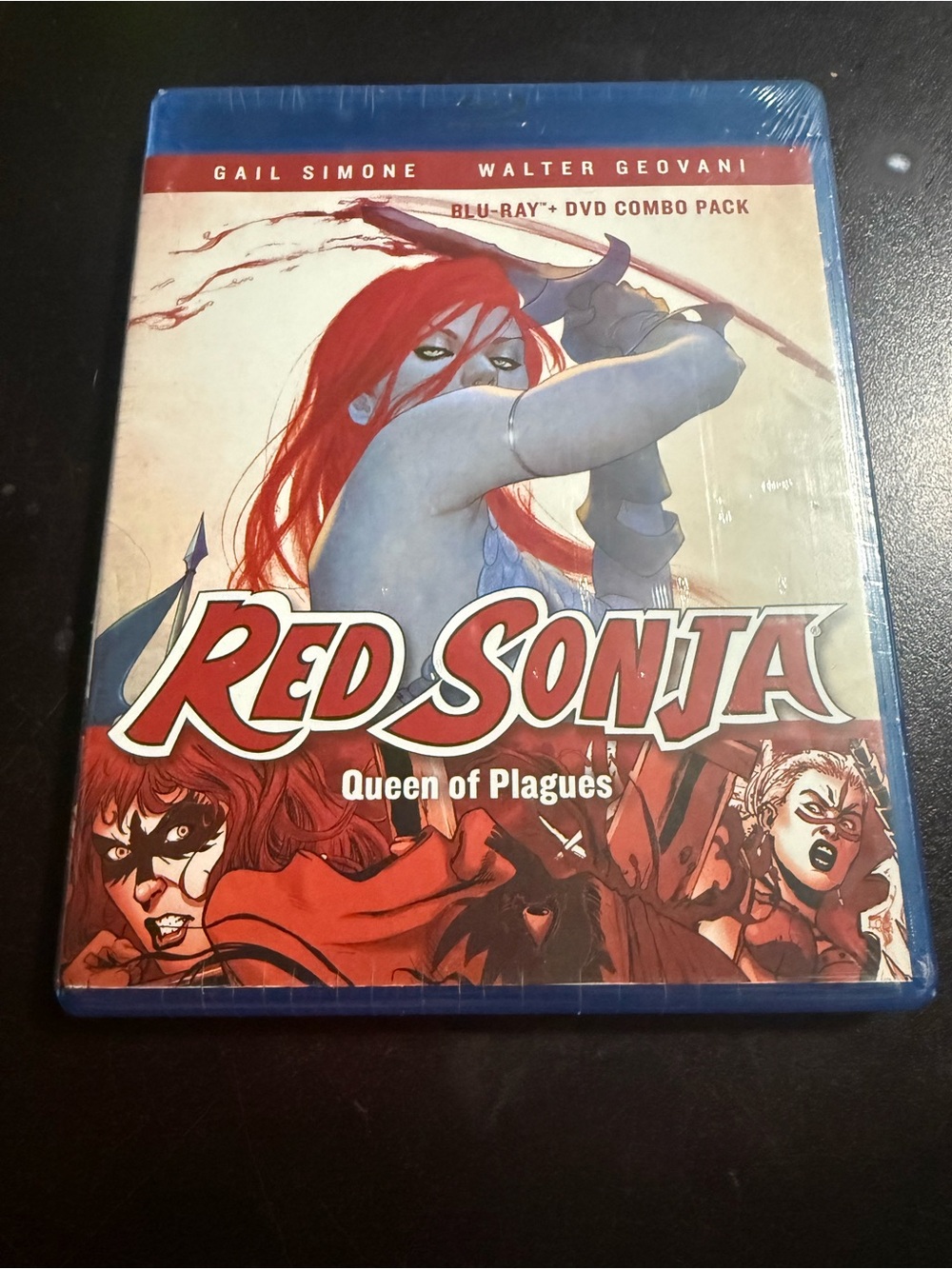 Red Sonja: Queen of Plagues Blu-ray - dvd combo new factory sealed bx5